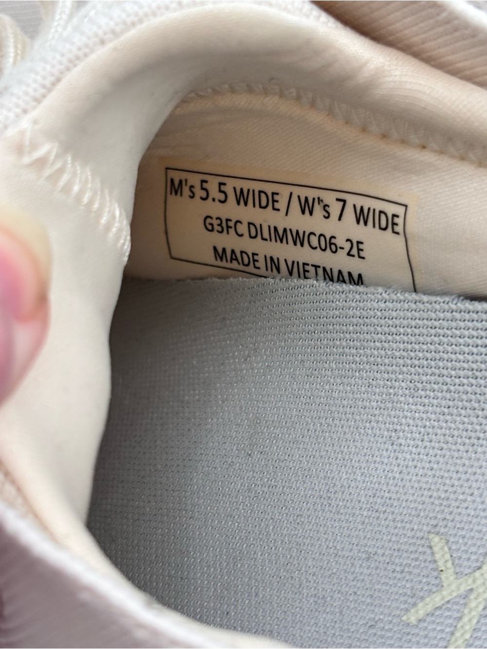 KIZIK Lima step in athletic Hands Free Sneaker walking shoes cream women 7 Wide - Picture 7 of 10